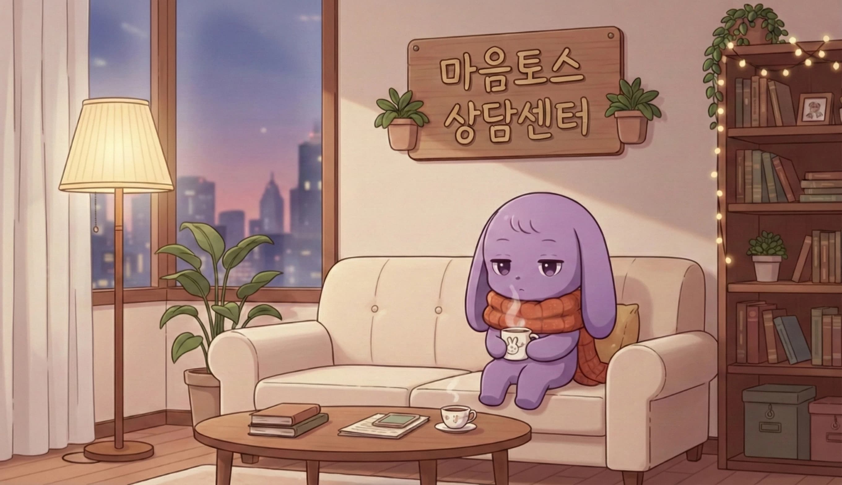 도포 마음상담 배경